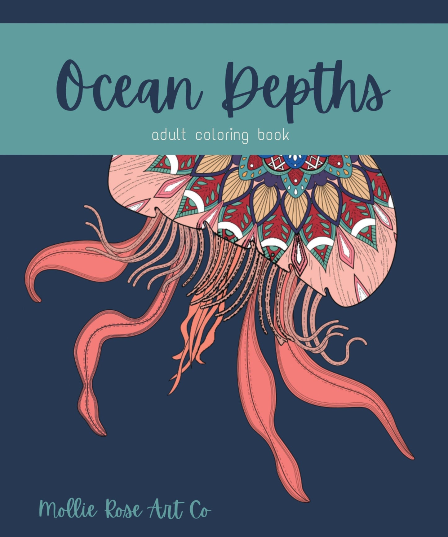 Ocean Depths – A Chill Coloring Voyage