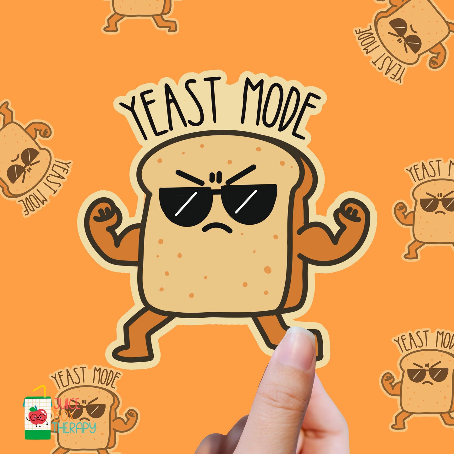 Yeast Mode – Rise & Slay vinyl sticker