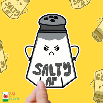 Salty AF – Seasoned With Spite vinyl sticker