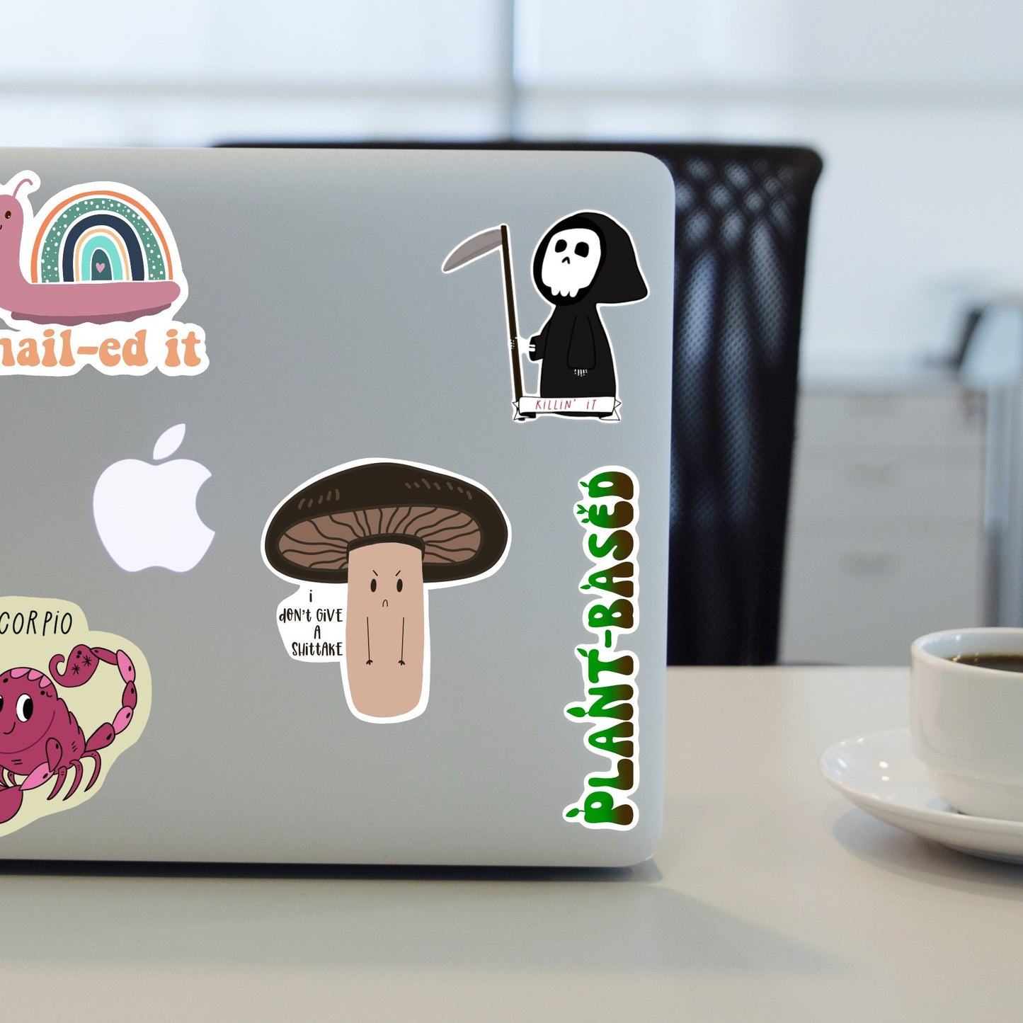 Fruit Snail – Slow & Juicy vinyl sticker