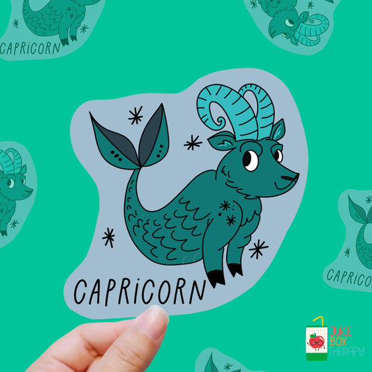 Capricorn – Business Witch Energy vinyl sticker