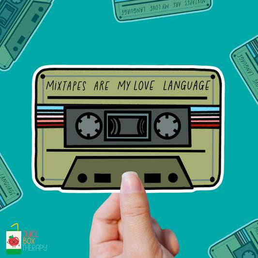 Mixtape Love – Analog Romance vinyl sticker