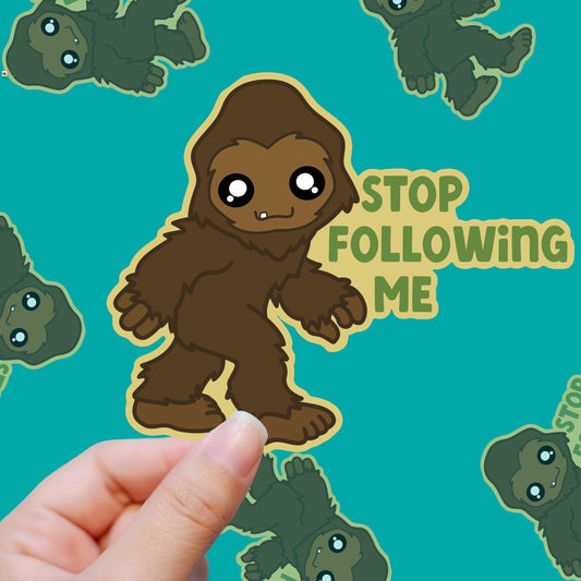 Bigfoot – Certified Hide & Seek Champion vinyl sticker