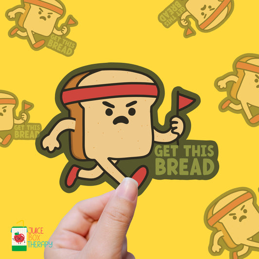 Get This Bread – Motivational Carb vinyl sticker