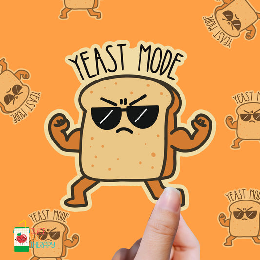 Yeast Mode – Rise & Slay vinyl sticker