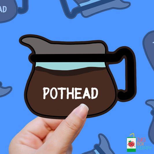 Pothead – For the Bean-Obsessed vinyl sticker