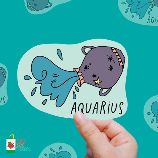 Aquarius – Too Weird to Fail vinyl sticker