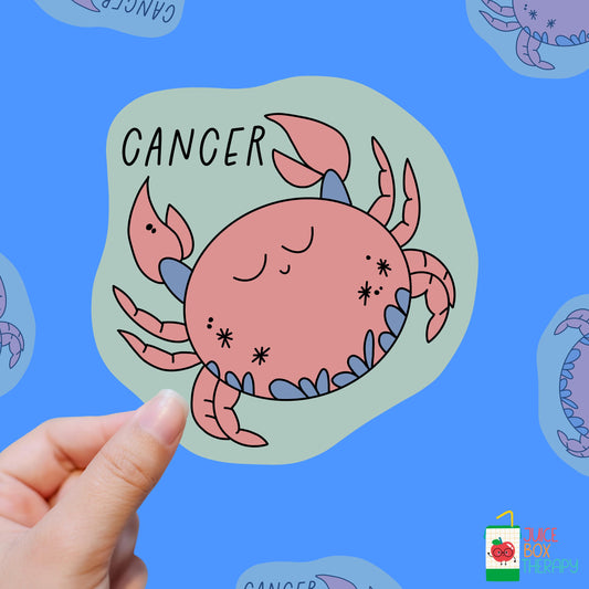 Cancer – Crybaby But Make It Moon Magic vinyl sticker