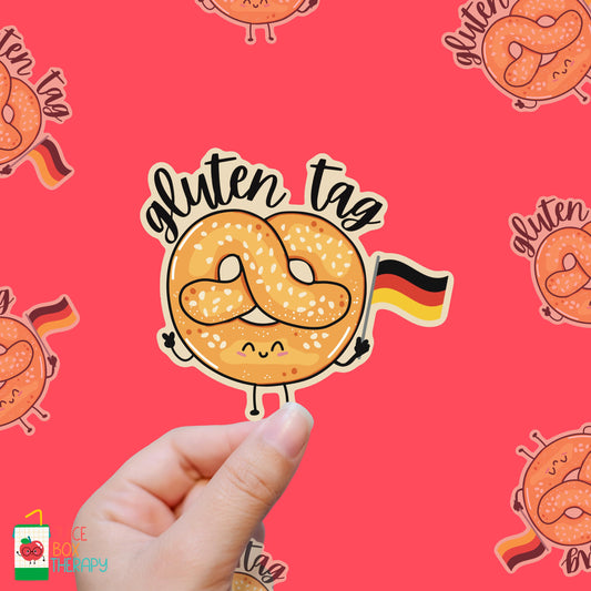 Gluten Tag – Good Morning, Carb Fans vinyl sticker