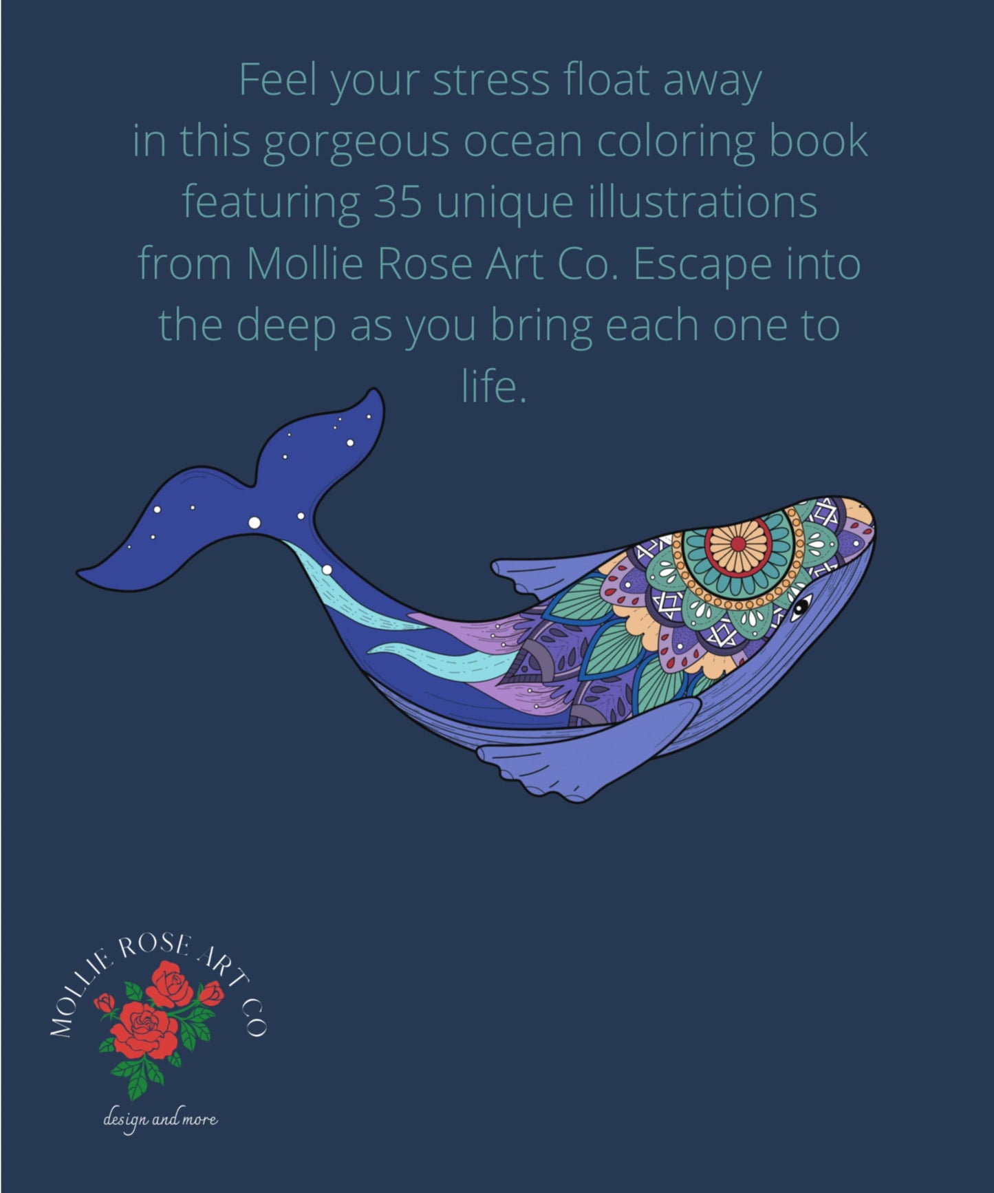 Ocean Depths – A Chill Coloring Voyage