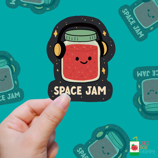 Space Jam – Cosmic Bops Only vinyl sticker