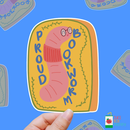 Proud Bookworm – Fully Booked vinyl sticker