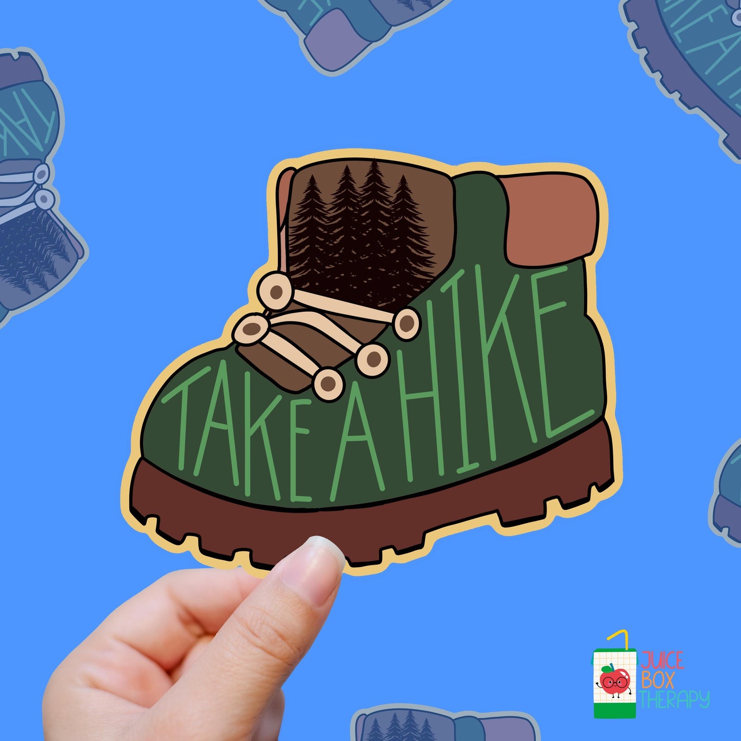 Take a Hike – Literally vinyl sticker