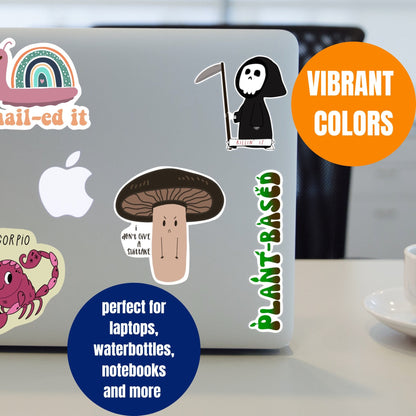 Salty AF – Seasoned With Spite vinyl sticker